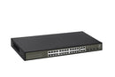 LevelOne GES-2128 Managed L2 Gigabit Ethernet (10/100/1000) Network Switch, Black