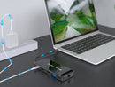 Conceptronic DONN15G station d'accueil Avec fil USB 3.2 Gen 1 (3.1 Gen 1) Type-C Gris