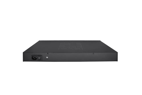 LevelOne GES-2128P Gigabit Ethernet (10/100/1000) Managed L2 Network Switch, Ethernet Connection, Supports Power over Ethernet (PoE), Black