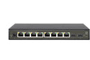 LevelOne GES-2110 Gigabit Ethernet (10/100/1000) Managed L2 Network Switch, Black