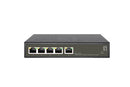 LevelOne GES-2105P Gigabit Ethernet (10/100/1000) Managed L2 Network Switch, Ethernet Connection, Supports Power over Ethernet (PoE), Black