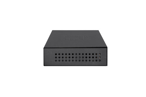LevelOne GES-2108 Managed L2 Gigabit Ethernet (10/100/1000) Network Switch, Black