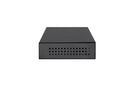 LevelOne GES-2108P Gigabit Ethernet (10/100/1000) Managed L2 Network Switch, Ethernet Connection, Supports Power over Ethernet (PoE), Black