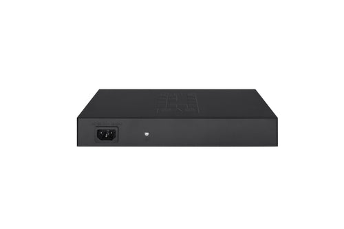 LevelOne GES-2110P Gigabit Ethernet (10/100/1000) Managed L2 Network Switch, Ethernet Connection, Supports Power over Ethernet (PoE), Black