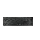 CHERRY KW 9100 SLIM Universeel Draadloos RF + Bluetooth Toetsenbord QWERTY Engels Zwart