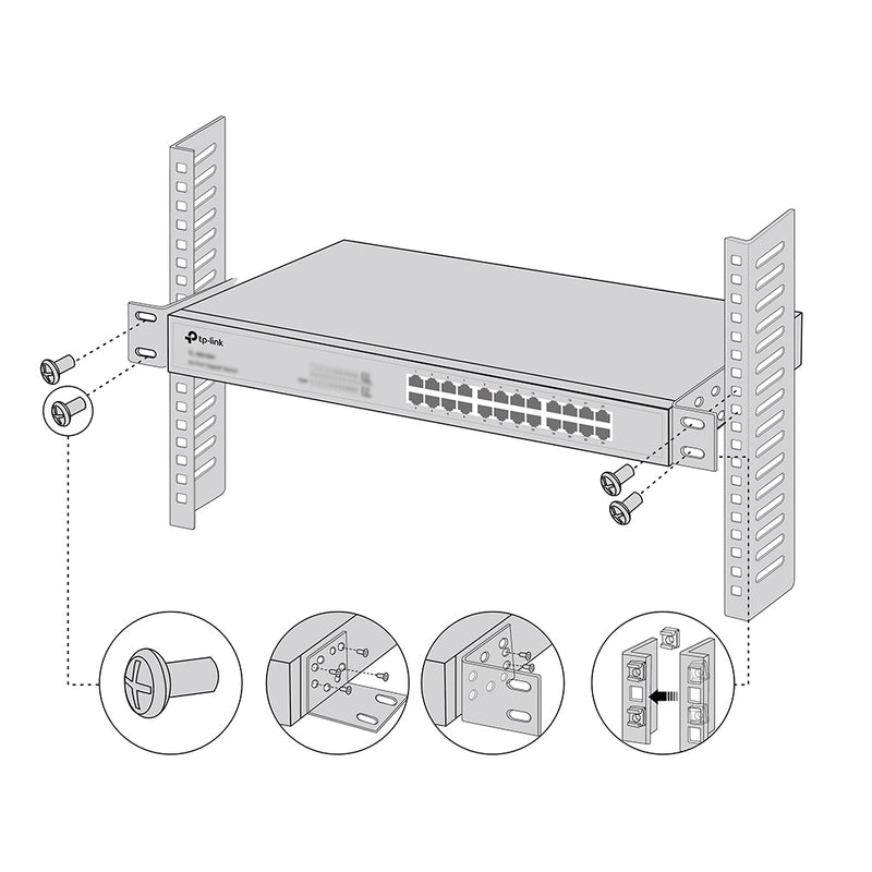13-inch Switches Rack Mount Kit