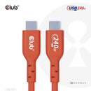 CLUB3D CAC-1511 câble USB USB 2.0 1 m USB C Orange