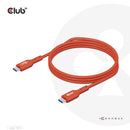 CLUB3D CAC-1511 câble USB USB 2.0 1 m USB C Orange