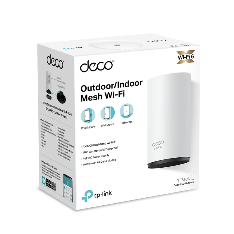 AX3000 Outdoor/Indoor Mesh Wi-Fi 6 1pack
