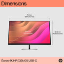 HP Écran USB-C 4K E32k G5