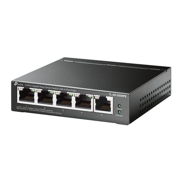 5-Port Gigabit Easy Smart Switch with 4-