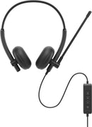 DELL WH125 Casque Avec fil Arceau Appels/Musique USB Type-C Noir