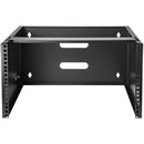 StarTech.com 6U Wall Mount Network Bracket - 14" Depth (Low Profile) - 19" Patch Panel Rack for Shallow Servers and IT Equipment, Network Switches - Max Weight 20kg, Black