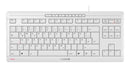 CHERRY STREAM KEYBOARD TKL clavier Universel USB QWERTZ Allemand Blanc