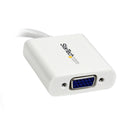 StarTech.com Adaptateur / Convertisseur vidéo Mini DisplayPort vers VGA - M/F - 1920x1200 - Blanc