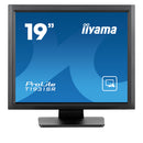 iiyama ProLite T1931SR-B1S platte pc-monitor 48,3 cm (19") 1280 x 1024 Pixels SXGA LCD-touchscreen Zwart