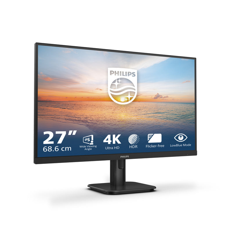 Philips 27E1N1800A/00 écran plat de PC 68,6 cm (27") 3840 x 2160 pixels 4K Ultra HD LED Noir