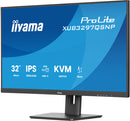 iiyama ProLite XUB3297QSNP-B1 écran plat de PC 81,3 cm (32") 2560 x 1440 pixels Quad HD LED Noir