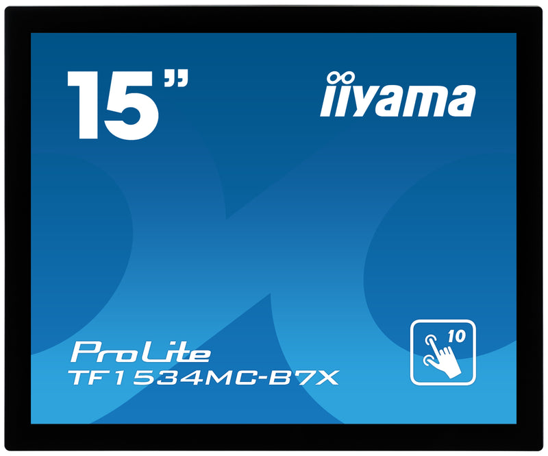 iiyama TF1534MC-B7X Kassamonitor 38,1 cm (15") 1024 x 768 Pixels XGA touchscreen
