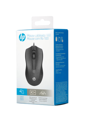 HP Wired Mouse 100