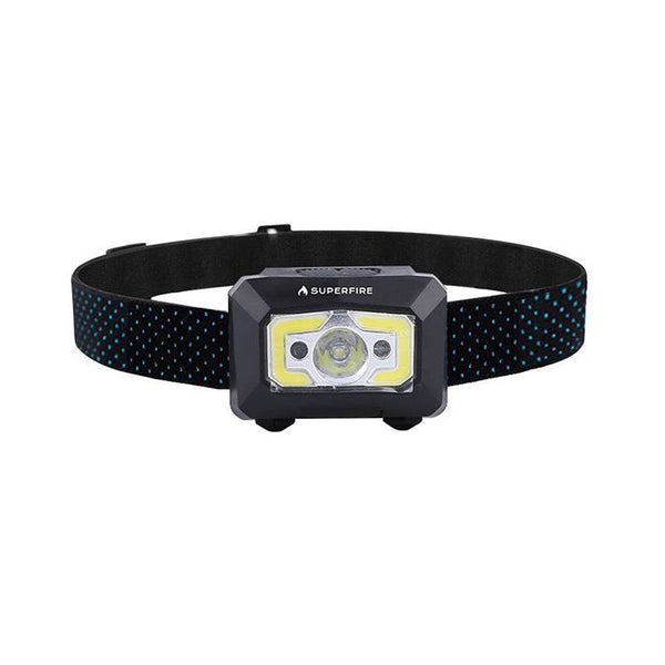 Superfire X30 headlamp, 340 lm, USB, 5 modes, 130 m