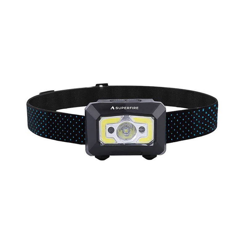 Superfire X30 headlamp, 340 lm, USB, 5 modes, 130 m