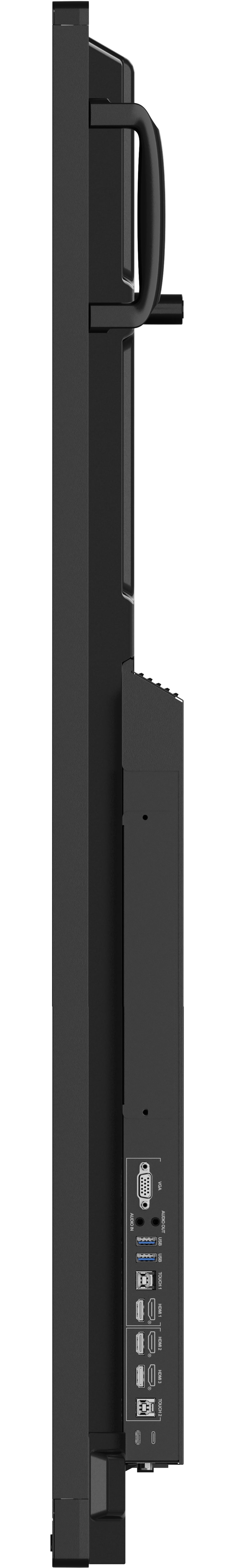 Viewsonic IFP75G1 tableau blanc interactif 190,5 cm (75") 3840 x 2160 pixels Écran tactile Noir HDMI