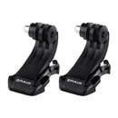J-Hook Puluz mount for sports cameras (DJI, GoPro, Insta360)(2x)
