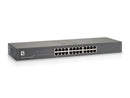 LevelOne GSW-2457 Unmanaged Gigabit Ethernet (10/100/1000) Network Switch, Black