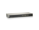 LevelOne GSW-1657 Unmanaged Gigabit Ethernet (10/100/1000) Network Switch, Black, Gray
