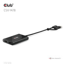 CLUB3D CSV-1478 répartiteur vidéo USB Type-C 2x DisplayPort
