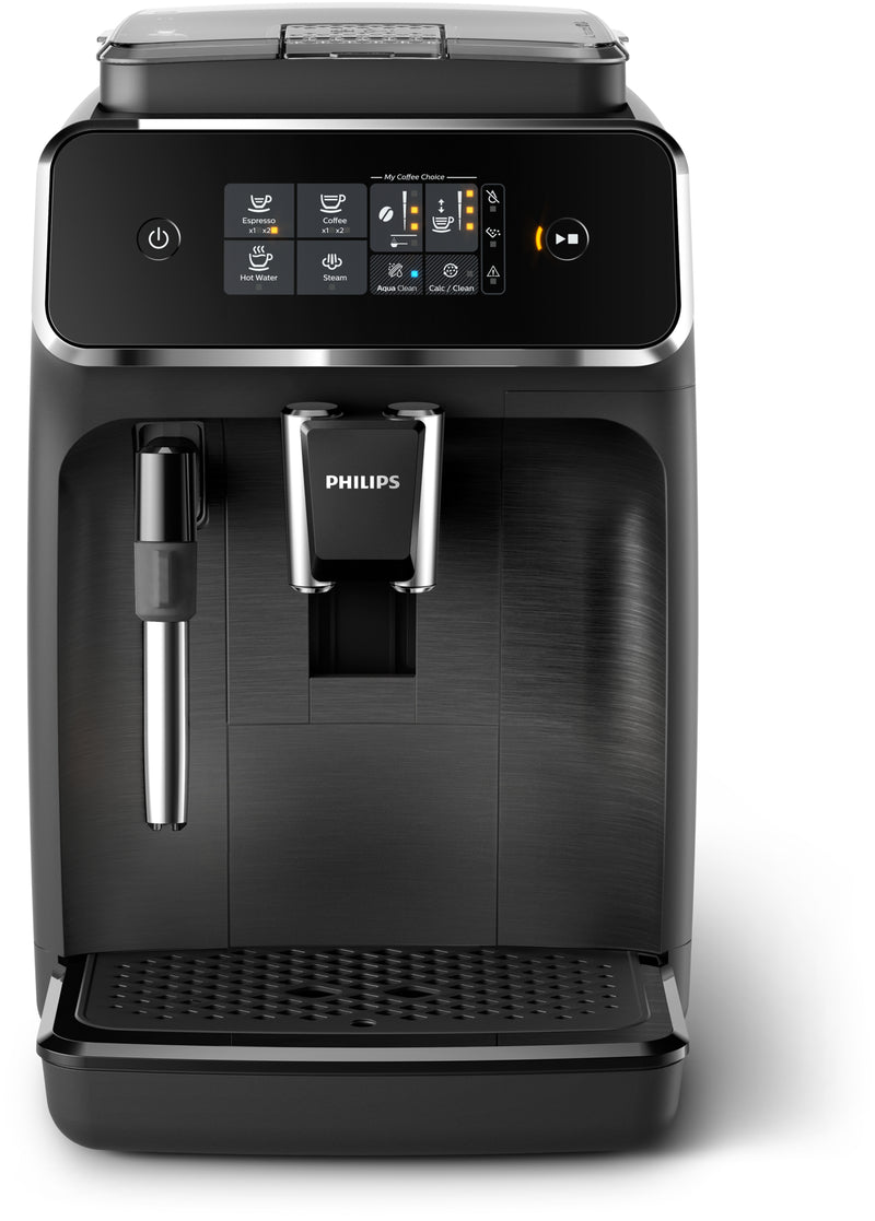 Philips 2200 series Séries 2200 Noir Mat EP2220/10 Machine expresso broyeur, 2 boissons, mousseur lait