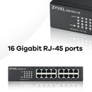 Zyxel GS1100-16 Non-géré Gigabit Ethernet (10/100/1000)