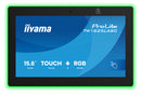 iiyama TW1625LASC-B3PNR écrans d’affichage de salle de réunion 39,6 cm (15.6") 1920 x 1080 pixels LED 802.11a, 802.11b, 802.11g, Wi-Fi 4 (802.11n), Wi-Fi 5 (802.11ac), Wi-Fi 6 (802.11ax) Noir Bluetooth
