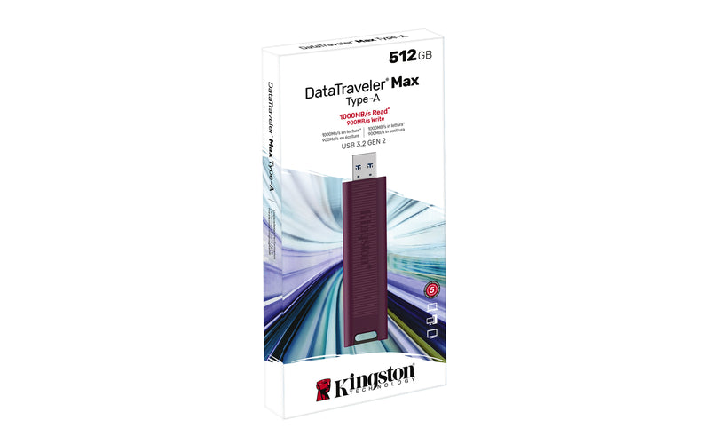 Kingston Technology DataTraveler 512GB USB flash disk Max Type-A 1000R/900W USB 3.2 Gen 2
