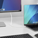 StarTech.com Câble USB-C vers DisplayPort 1.2 de 2m 4K 60Hz, Câble Adaptateur Bidirectionnel DP vers USB-C / USB-C vers DP Réversible, Compatible Thunderbolt, Blanc