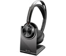 HP Poly Micro-casque Poly Voyager Focus 2 USB-C-C + adaptateur USB-C/A + base de chargement