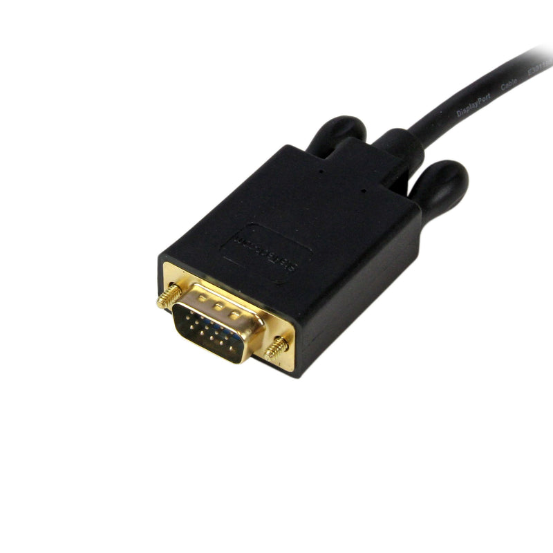 StarTech.com Adaptateur DisplayPort vers VGA - Câble Display Port Mâle VGA Mâle 1920x1200 - Noir 3m
