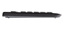 CHERRY KC 1000 clavier Bureau USB QWERTZ Allemand Noir
