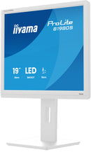 iiyama ProLite B1980S-W1 écran plat de PC 48,3 cm (19") 1280 x 1024 pixels SVGA LED Blanc