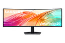 Samsung S95UC écran plat de PC 124,5 cm (49") 5120 x 1440 pixels Dual QHD LCD Noir