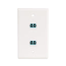 StarTech.com DMFKSLCLCCOUPLER adaptateur de fibres optiques LC 1 pièce(s) Blanc