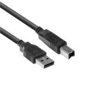 ACT SB2402 | USB 2.0 Kabel | USB-A naar USB-B | 1,8m | Zwart