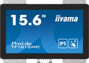 iiyama ProLite TF1615MC-B1 écran plat de PC 39,6 cm (15.6") 1920 x 1080 pixels Full HD Écran tactile Noir