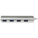 StarTech.com Hub USB à 4 Ports avec Ethernet, USB-A, Gigabit Ethernet/GbE, USB 5Gbps, Design Robuste, Alimentation par Bus, Hub USB 3.0 Portable pour Ordinateur Portable