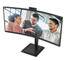 AOC E4 CU34E4CW écran plat de PC 86,4 cm (34") 3440 x 1440 pixels UltraWide Quad HD LED Noir