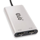 CLUB3D CSV-1586 hub & concentrateur Thunderbolt 3 40000 Mbit/s Argent