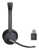 Yealink WH64 Hybrid Dual UC Casque Sans fil Arceau Bureau/Centre d'appels Micro-USB Bluetooth Noir