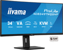 iiyama ProLite XCB3497WQSNP-B1 écran plat de PC 86,4 cm (34") 3440 x 1440 pixels UltraWide Quad HD LED Noir