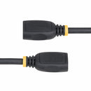 StarTech.com Câble d'Extension HDMI 2.0 de 50 cm, Câble HDMI Haut Débit, 4K 60Hz, Câble d'Extension HDMI Mâle vers Femelle, Adaptateur HDMI M/F